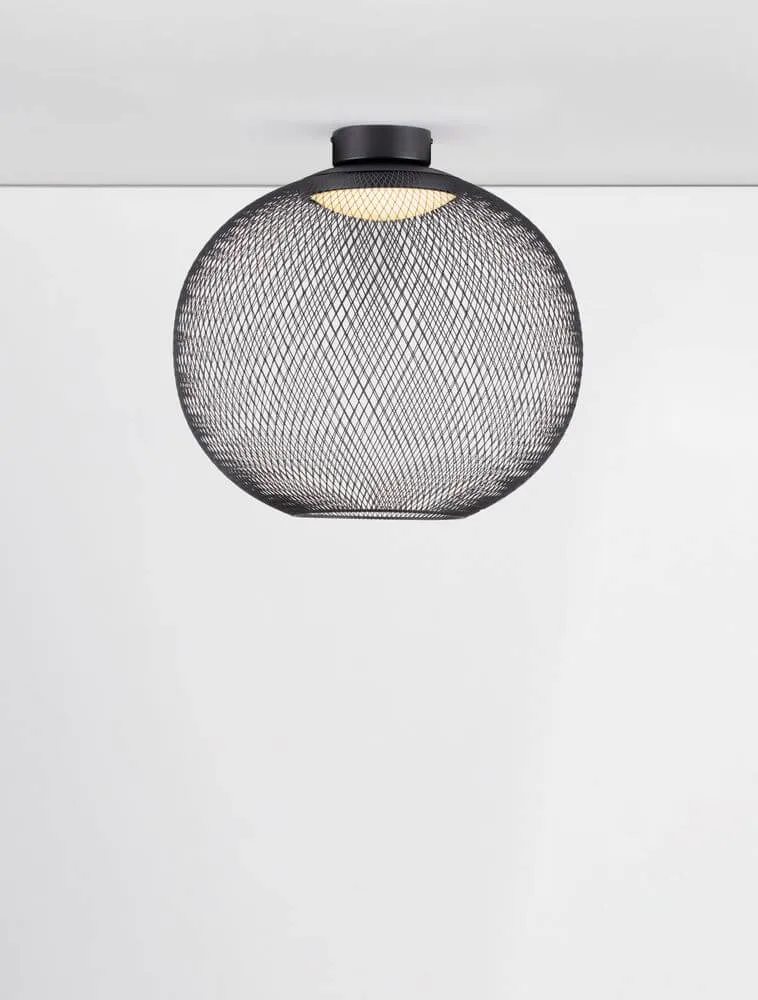 Kinetic LED Deckenleuchte 3000K Schwarz