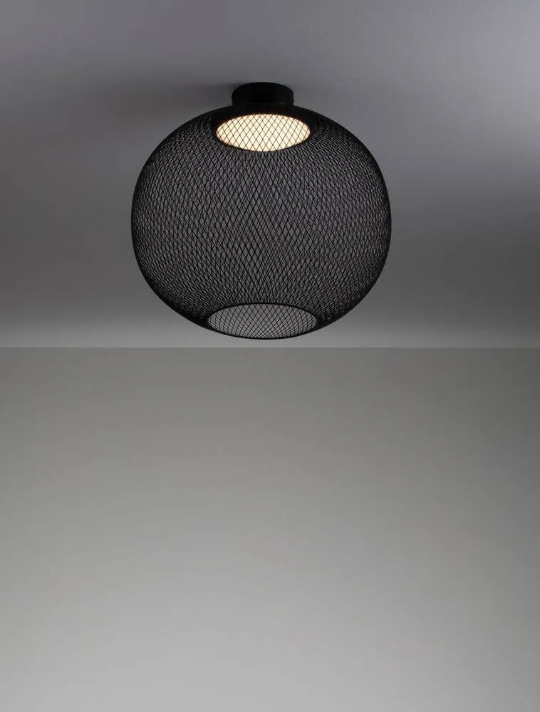Kinetic LED Deckenleuchte 3000K Schwarz
