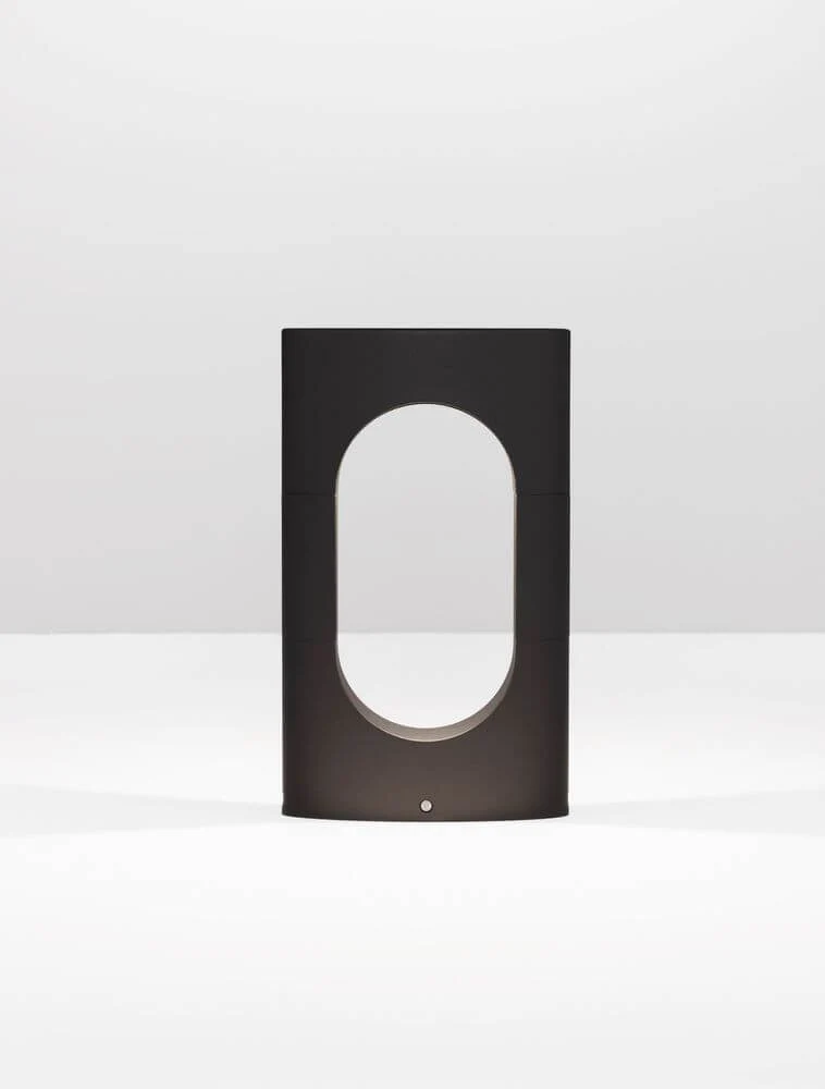 Portal LED Außensockelleuchte 3000K Schwarz IP54