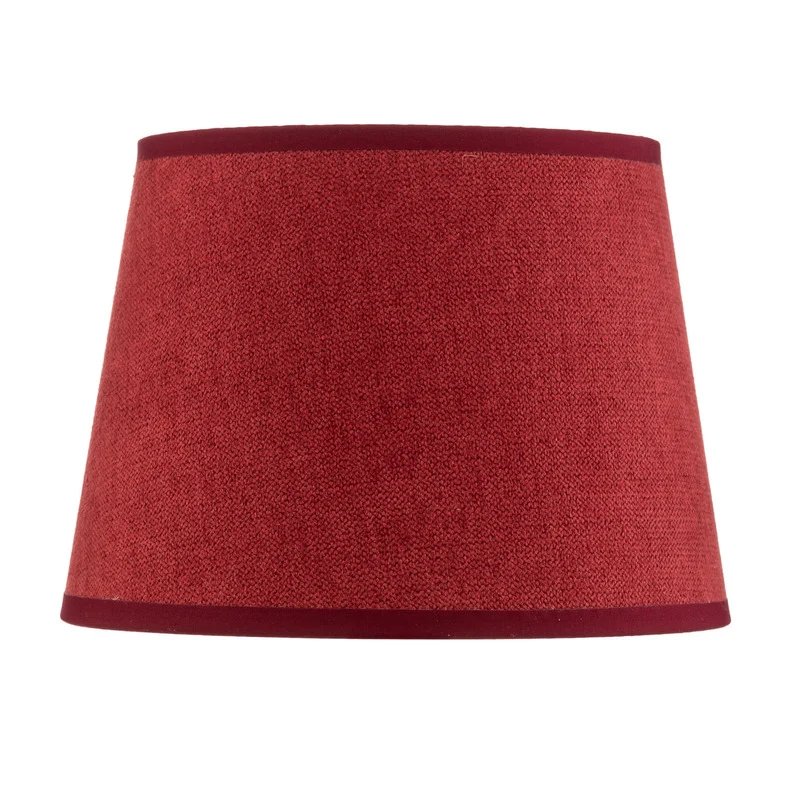 6x B-Ware DUOLLA Lampenschirm Classic S gewebt rot Leuchte Lampe stilvoll Made in Europe