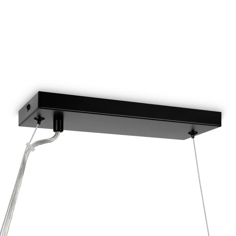 B-Ware Maytoni Hängeleuchte Pendelleuchte Dallas 25-flg. dimmbar schwarz 123,5cm