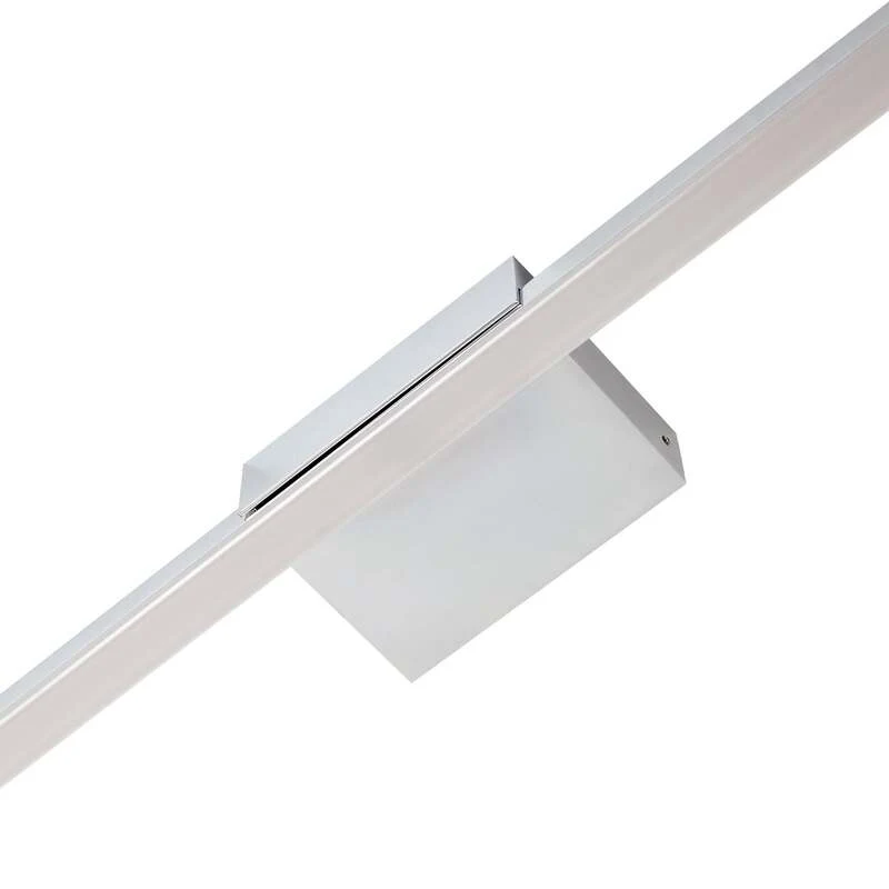 B-Ware Lucande LED-Spiegellampe Kivana Wandleuchte chrom 120cm IP44 Badezimmerlampe