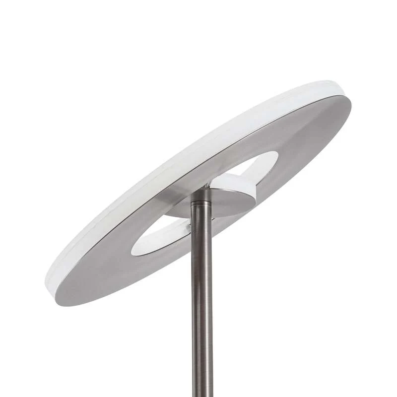 B-Ware Lucande Stehleuchte Raymond LED dimmbar titanfarben Leselampe CCT 180cm