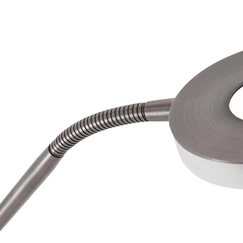 B-Ware Lucande Stehleuchte Raymond LED dimmbar titanfarben Leselampe CCT 180cm