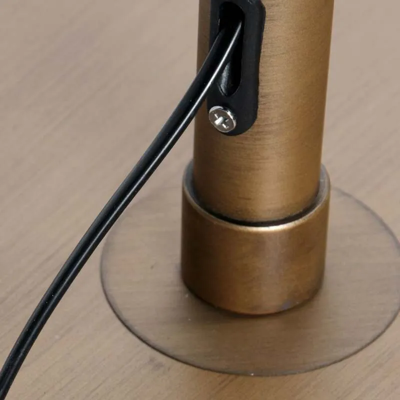 B-Ware Steinhauer Bogen-Stehlampe Sparkled Light dimmbar Holz Leuchte bronze 240cm