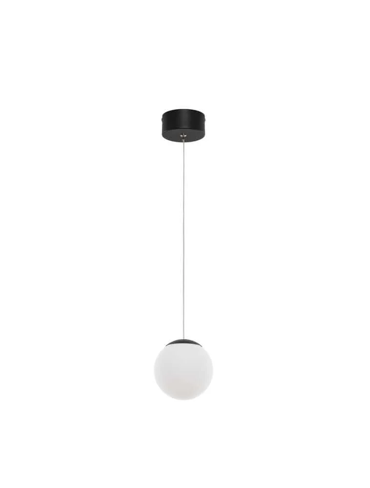 Nuvole LED Pendelleuchte Ø 13cm 3000K Schwarz, Weiß