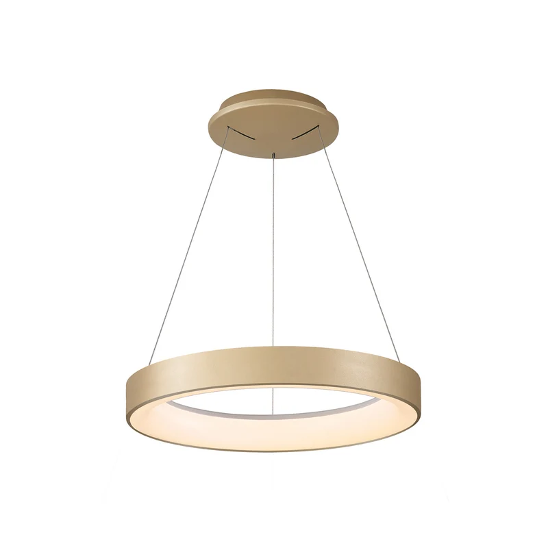 B-Ware Mantra Iluminación Hängelampe Niseko II LED Pendelleuchte dimmbar gold Ø38cm