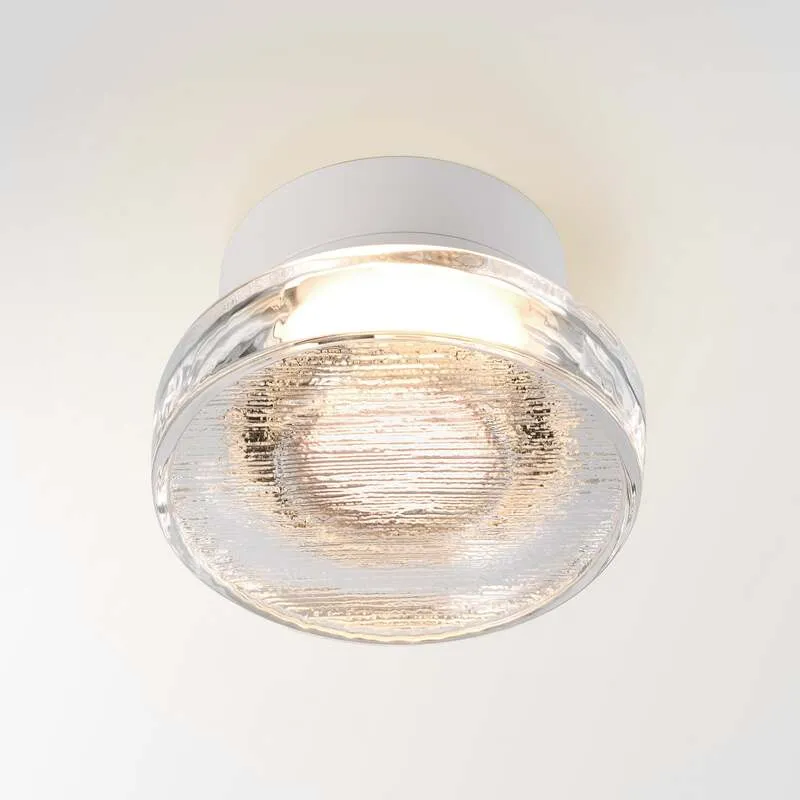 B-Ware Marset Außenwandleuchte Roc LED Lampe Gartenleuchte dimmbar weiß Ø17cm IP65