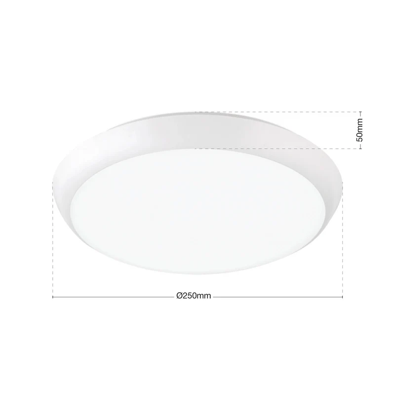 B-Ware Orion LED-Deckenleuchte Maggy 25 cm weiß CCT IP65 Kunststoff 9003090278138