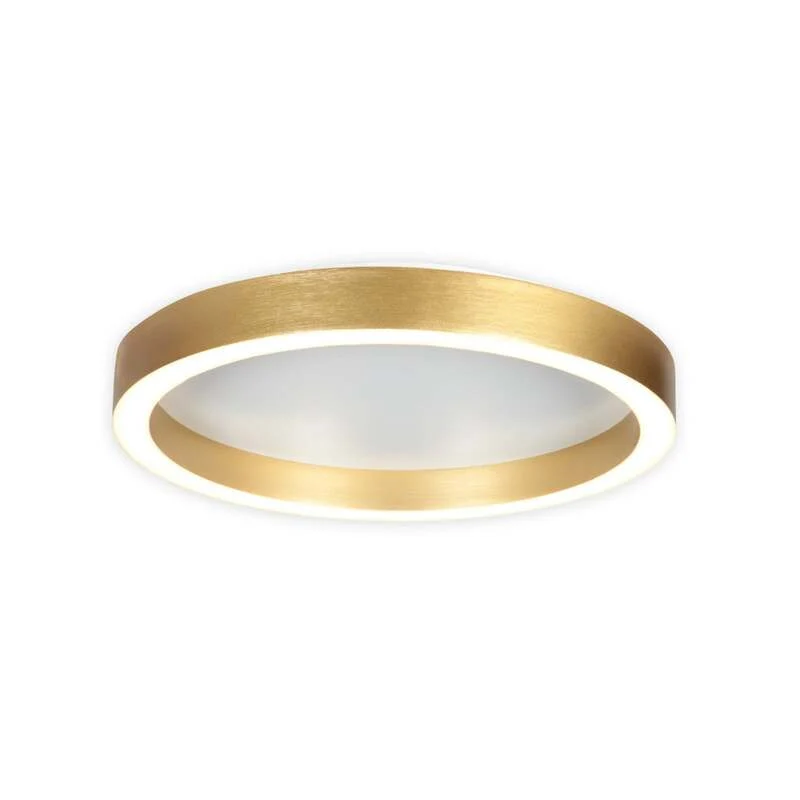 B-Ware Steinhauer Deckenlampe Ringlux LED Lampe Leuchte dimmbar gold Ø40cm 2700K