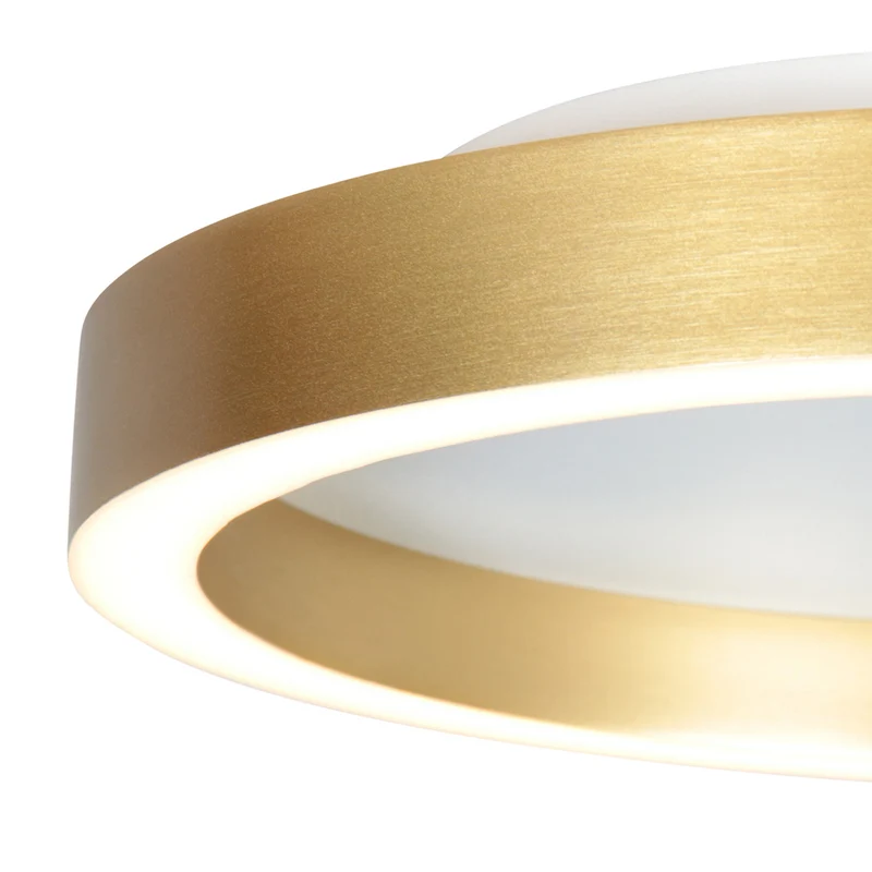 B-Ware Steinhauer Deckenlampe Ringlux LED Lampe Leuchte dimmbar gold Ø40cm 2700K