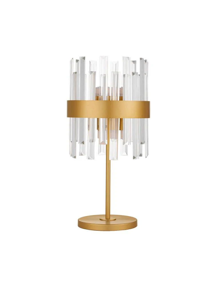 Crown Tischleuchte Gold