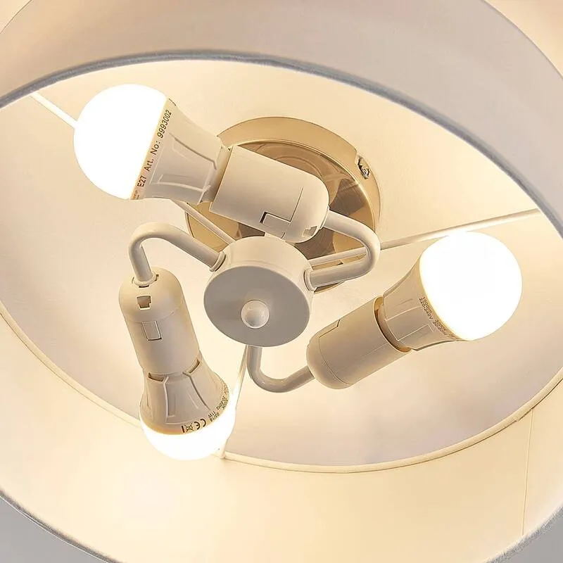 B-Ware Lindby Deckenlampe Sebatin Hängelampe Lampe Leuchte Ø 40 cm E14 3-flammig cr769