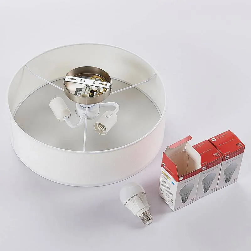 B-Ware Lindby Deckenlampe Sebatin Hängelampe Lampe Leuchte Ø 40 cm E14 3-flammig cr769