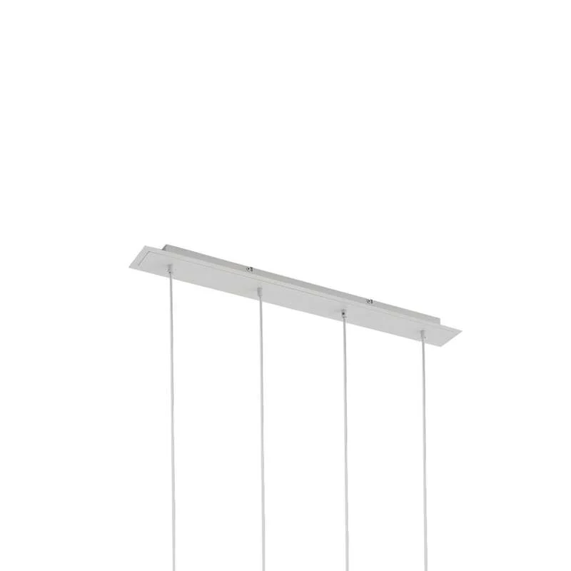 B-Ware Lindby Hängeleuchte Joffrey LED Pendelleuchte Lampe dimmbar weiß 76cm 4-flg