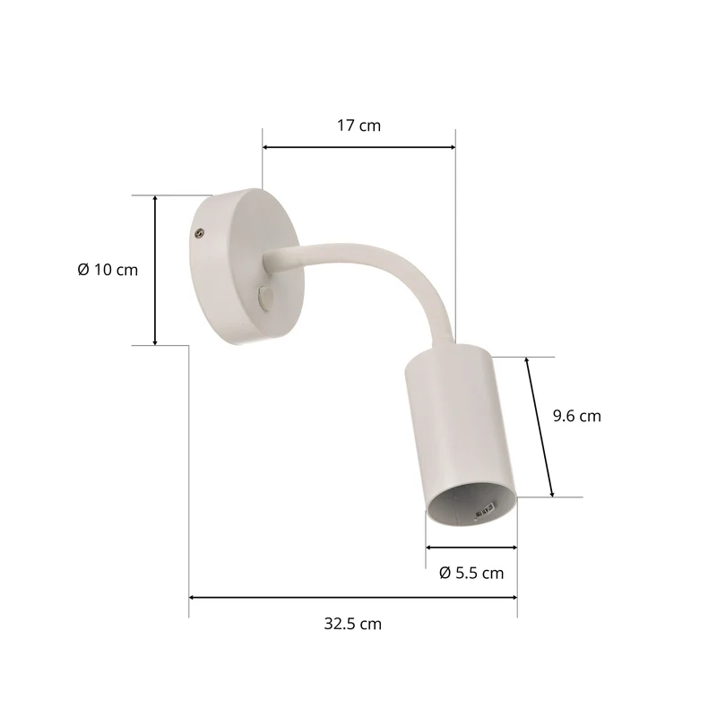 B-Ware Nowodvorski-Lighting Wandleuchte Eye Flex S LED Wandlampe dimmbar weiß