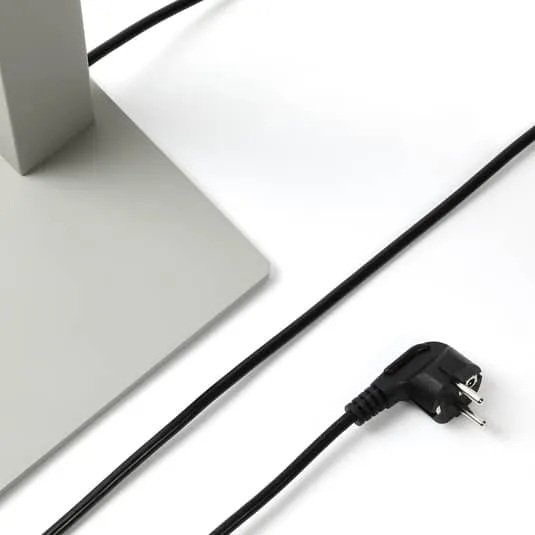 B-Ware Arcchio Stehlampe Büroleuchte LED Logan silber Dimmer Office dimmbar