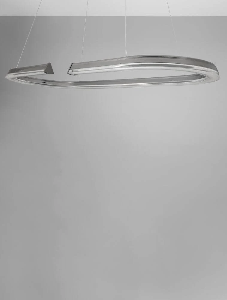 Elmo LED Pendelleuchte Ø 90cm 3500K Chrom