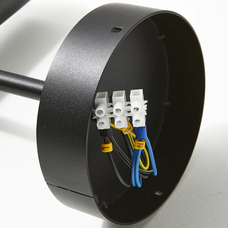 B-Ware Sigma Lighting Deckenspot Deckenlampe Lampe Leuchte Strahler 3-fl. Leda schwarz