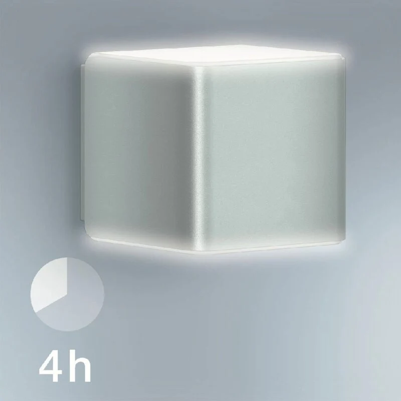 B-Ware STEINEL L 840 SC Sensor-Außenwandleuchte Wandleuchte Sensorleuchte LED 9W silber