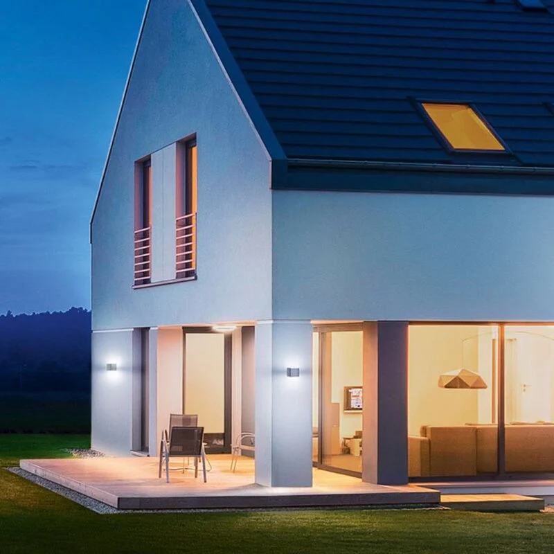 B-Ware STEINEL L 840 SC Sensor-Außenwandleuchte Wandleuchte Sensorleuchte LED 9W silber