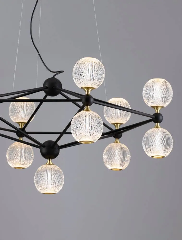 Belinda LED Pendelleuchte Ø 89cm 13-flammig