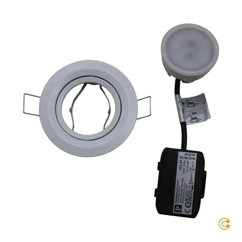 B-Ware Paulmann Einbauleuchte Nova Coin 4er Set LED Downlight warmweiß schwenkbar 24W