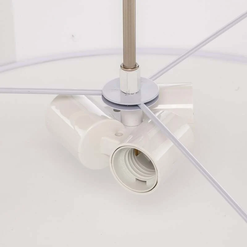 B-Ware Lindby Hängeleuchte Pendelleuchte Sebatin LED Lampe dimmbar weiß Ø50cm 3-flg
