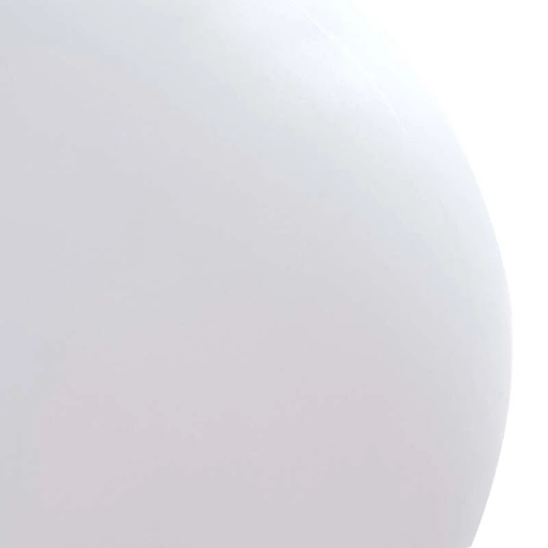 B-Ware Lindby Kugelleuchte Valyra LED Gartenlampe Außenleuchte Ø50cm IP54 Erdspieß weiß