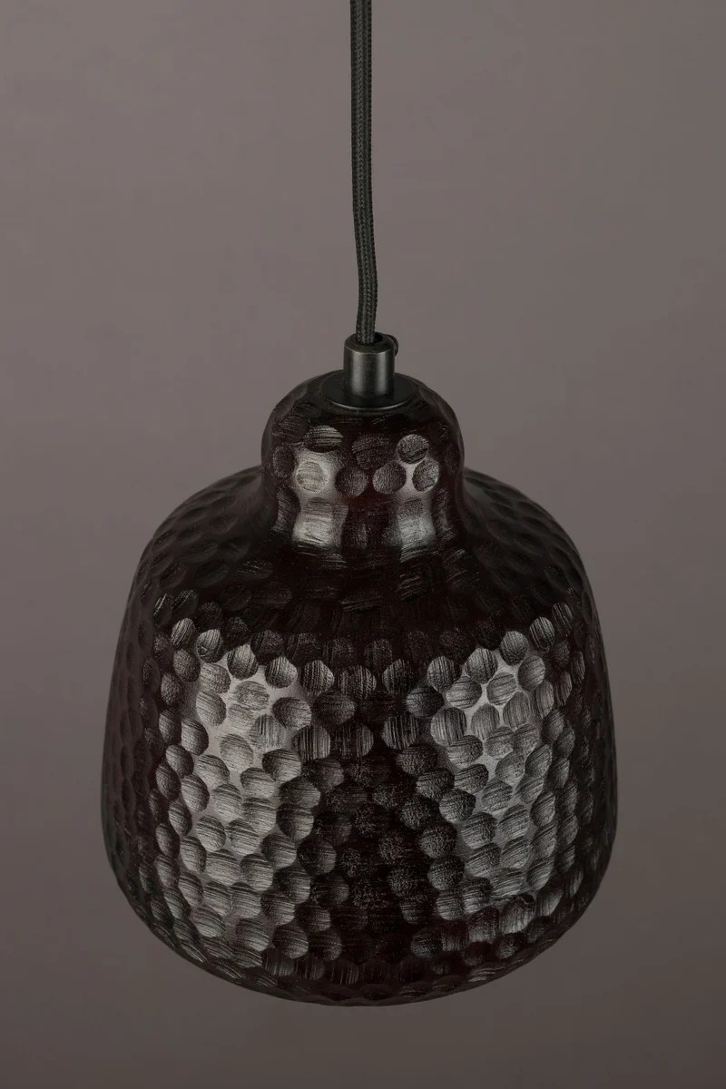 Pendelleuchte Marnix aus Mangoholz in Walnussfarbton von Dutchbone