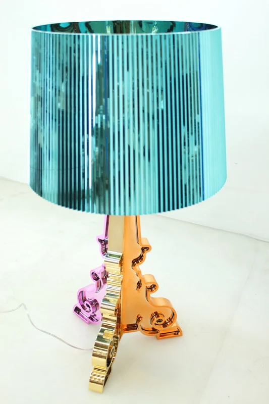 B-Ware Kartell LED-Tischleuchte Tischlampe Lampe Leuchte Tisch-Lampe multicolor blau