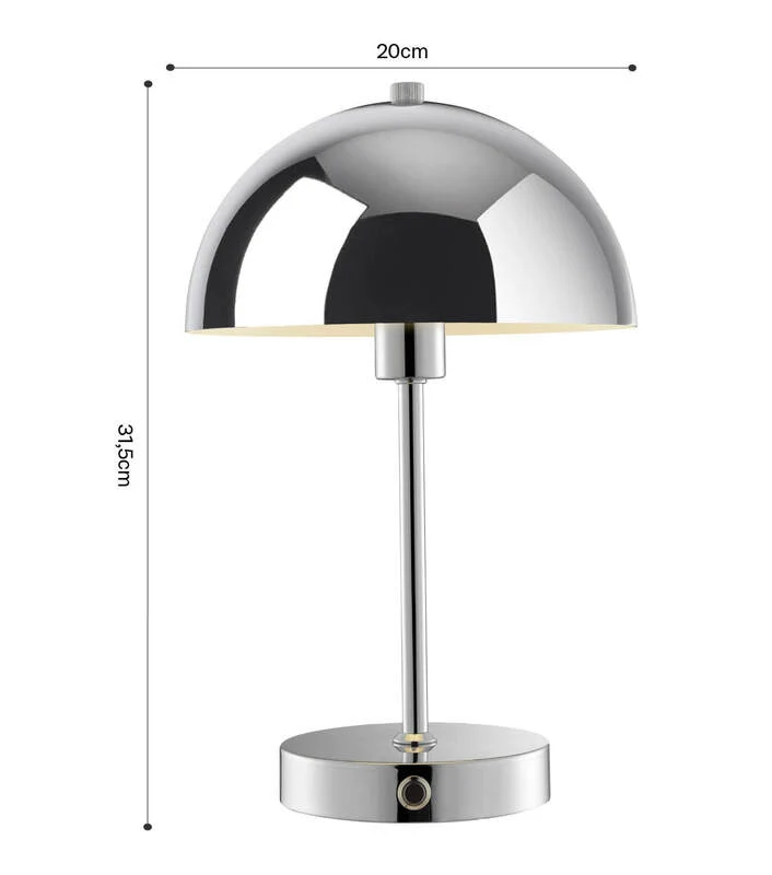 B-Ware mokebo LED Tischlampe kabellos, Akku Tischleuchte dimmbar SIEHE TEXT/FOTO