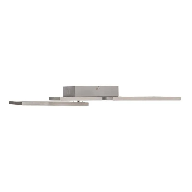 B-Ware Briloner Deckenleuchte Frame LED Lampe dimmbar 4-flammig Aluminium 75x46,7cm
