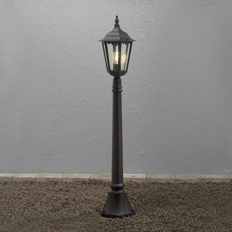 B-Ware Konstsmide Wegeleuchte Gartenleuchte Firenze LED Pollerleuchte schwarz 120cm