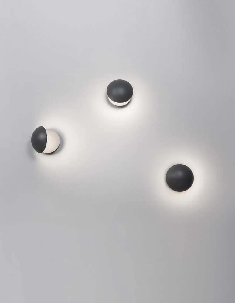 Agile LED Außenwandleuchte 3000K Dunkelgrau IP54