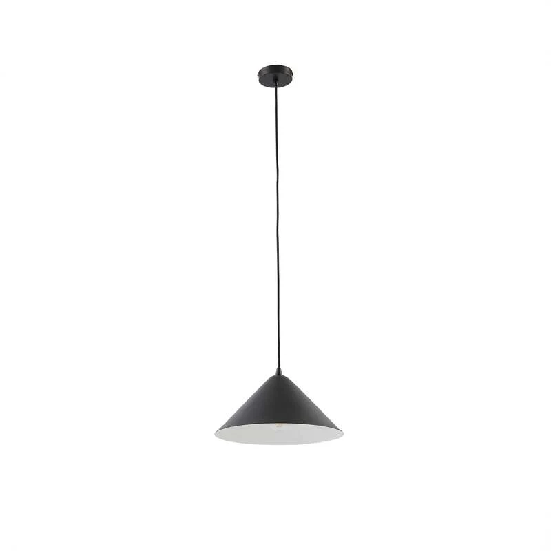B-Ware Lindby Hängeleuchte Clarine LED Pendelleuchte Lampe dimmbar schwarz Ø32cm