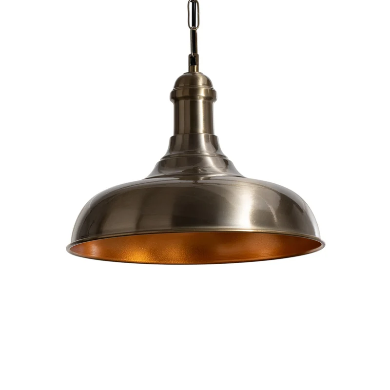 B-Ware Hängeleuchte Berceste 225-S LED Pendelleuchte Lampe dimmbar gold Ø32cm