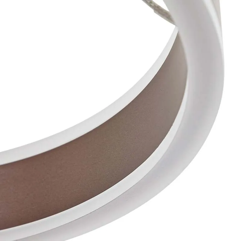 B-Ware Lucande Hängeleuchte Kolo LED Pendelleuchte dimmbar braun 3-flg 1640 Lumen