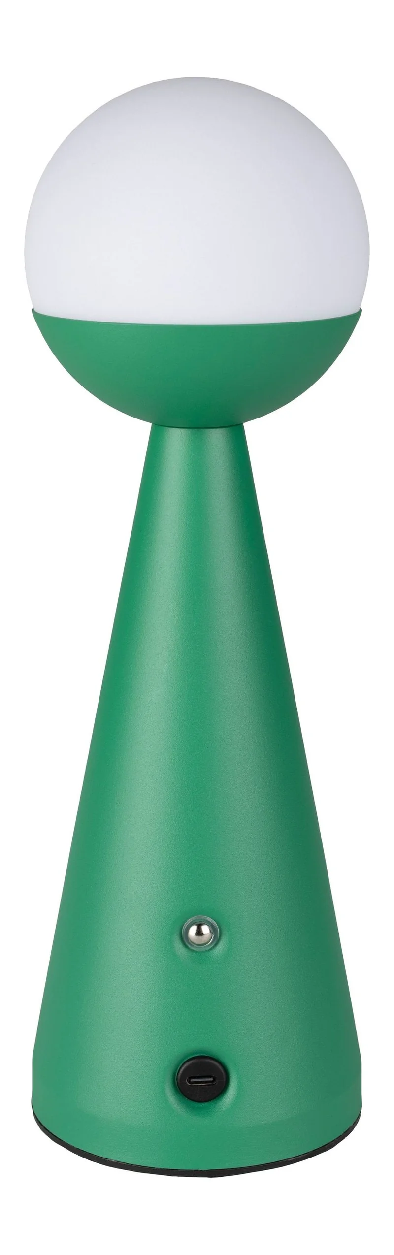 Tischlampe Bello Grün von Zuiver, kabellos & dimmbar für außen