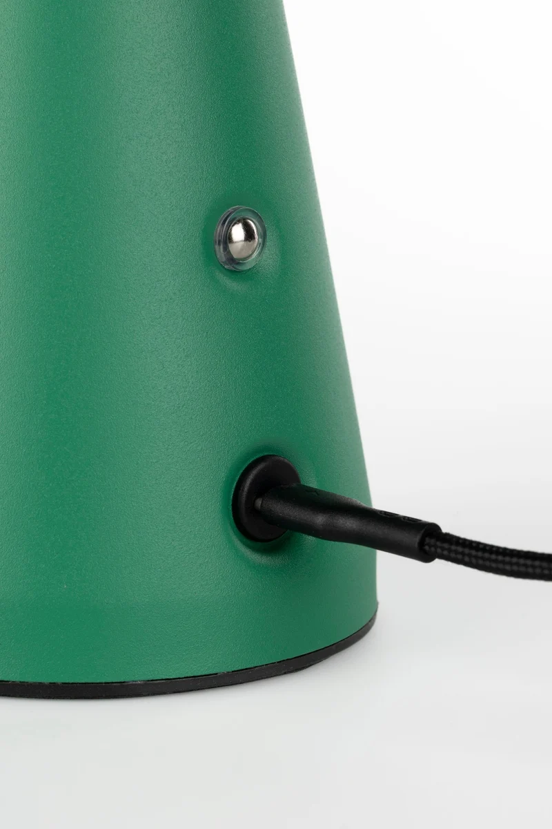 Tischlampe Bello Grün von Zuiver, kabellos & dimmbar für außen