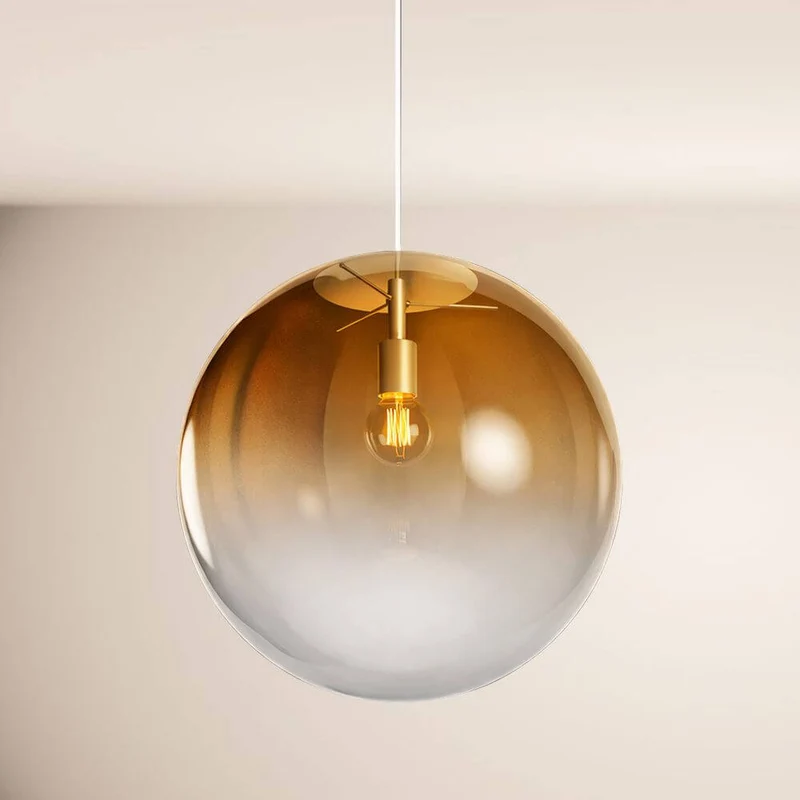 s.luce Orb Glaskugel Galerieleuchte Aufhängung 500cm Weiß