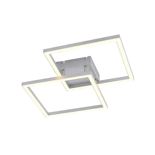 B-Ware Lucande Muir LED-Deckenlampe quadratisch Deckenlampe Deko-Deckenlicht LED