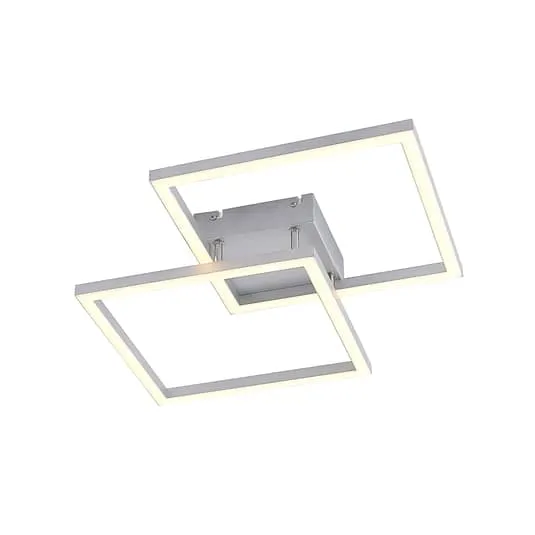 B-Ware Lucande Muir LED-Deckenlampe quadratisch Deckenlampe Deko-Deckenlicht LED