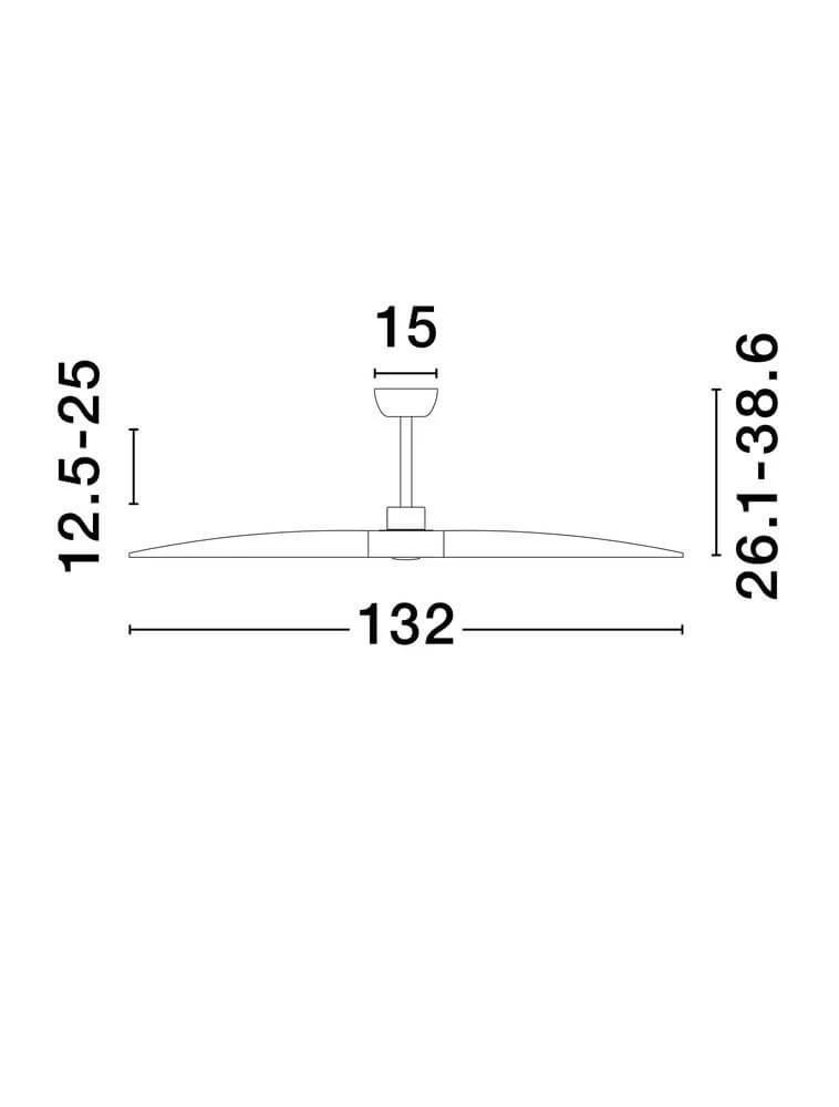 Arcadia Ventilator Ø 132cm