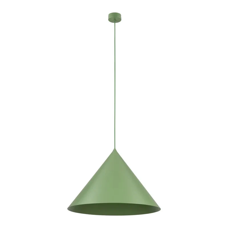B-Ware TK Lighting Pendelleuchte Hängelampe Metall grün CONO Lampe Wohnzimmer E27 LED