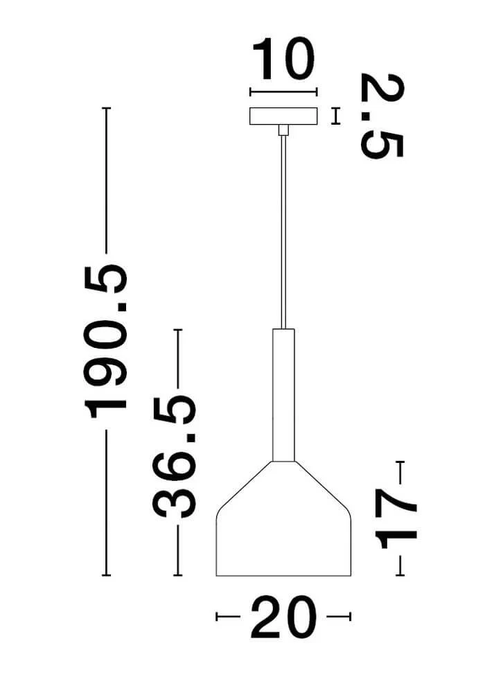 Amelia Pendelleuchte Ø 20cm