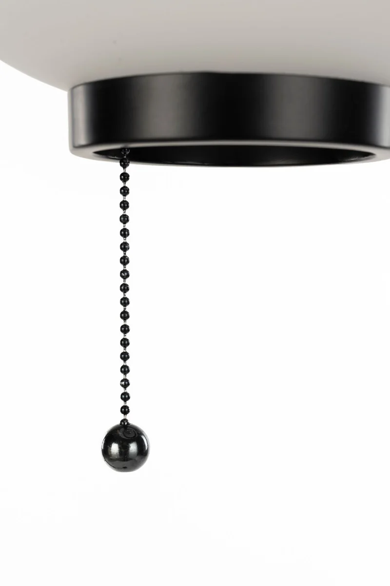 Stehlampe Bumble Rot mit Milchglas-Schirm, E27-Fassung von Zuiver