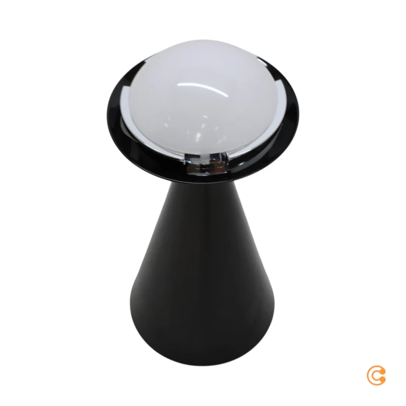 B-Ware Tom Dixon Ersatzteil Basis Fitting LED Tischleuchte Tischlampe Cone Fat Schwarz