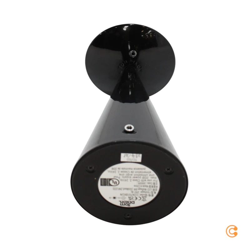 B-Ware Tom Dixon Ersatzteil Basis Fitting LED Tischleuchte Tischlampe Cone Fat Schwarz