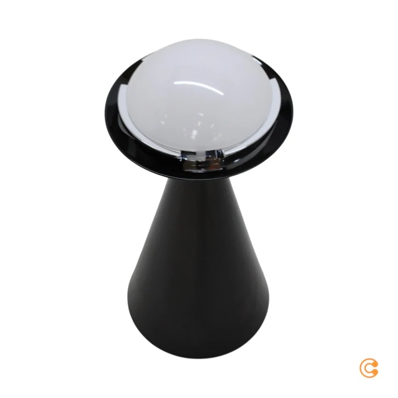 B-Ware Tom Dixon Ersatzteil Basis Fitting LED Tischleuchte Tischlampe Cone Fat Schwarz